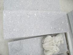 Dipoles Langkah-langkah Slab G375 Grey Granit