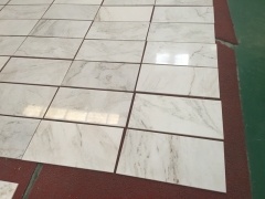 castro white slab slab bookmatched vein cut panel