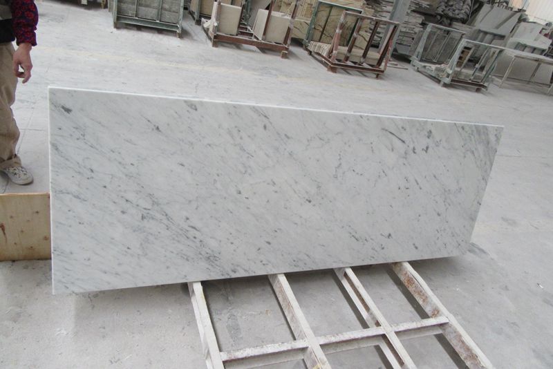 White Bianco Carrara Marble Countertops