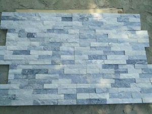 panel dinding abu-abu berawan abu-abu ubin mosaik cladding