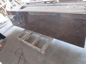 Memoles Tan Brown Granite 2cm Slab Kitchen Countertops