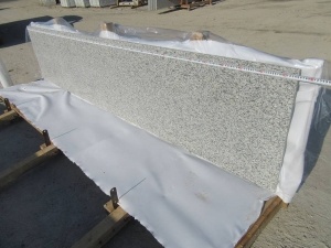 Tinggi Dipoles Dalian G655 White Granit Kitchen Countertops