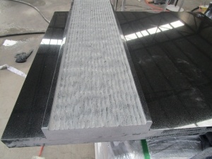 China Black Granite Disesuaikan Tombstone Washboard Gravestone