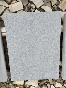 Hainan Grey Basalt Exterior Wall Cladding Ubin Lantai Honed