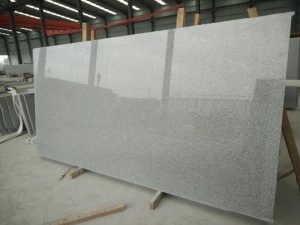 Bianco Crystal Granite G603 Proyek Light Grey Granite Slab Tiles Kualitas Baik