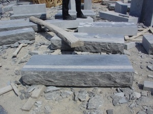 China Blue Limestone Steps Stairs Bluestone Paver