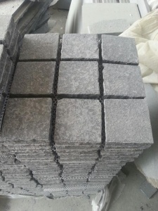 Cina G684 Granit Mesh Didukung Pavers