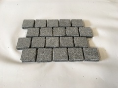 China Dark Grey G654 Granite Cube Stone