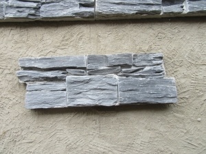 batu semen hitam budaya alami untuk dinding cladding